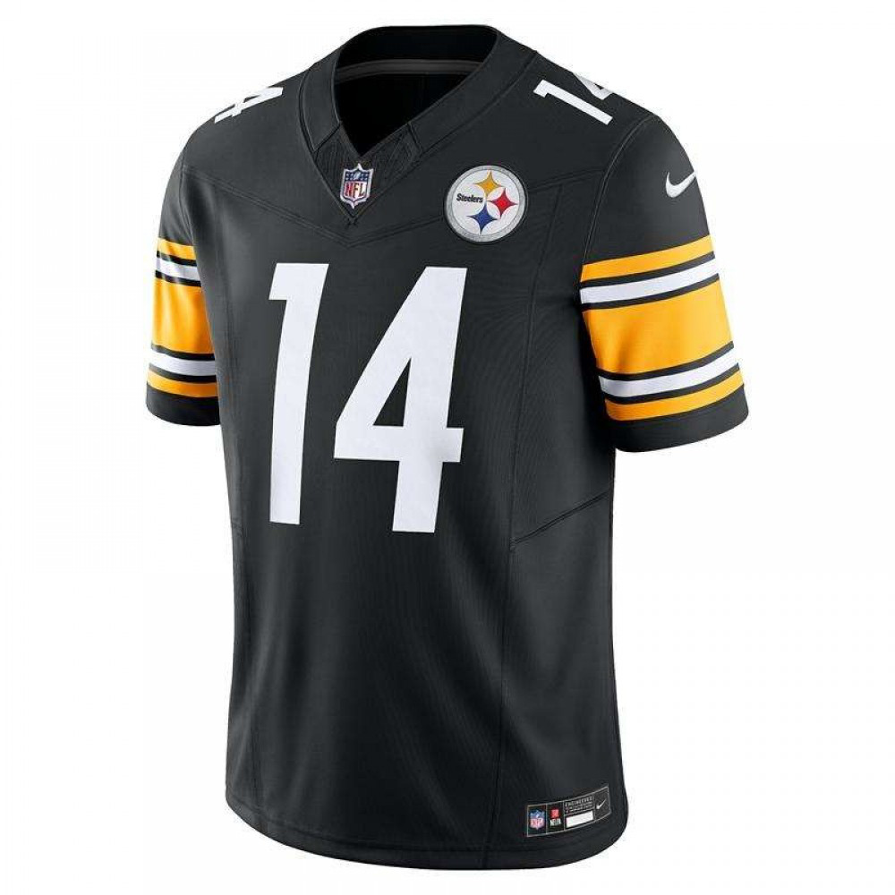 George Pickens Pittsburgh Steelers Nike Vapor F.U.S.E. Limited Jersey - Black-GridironStore